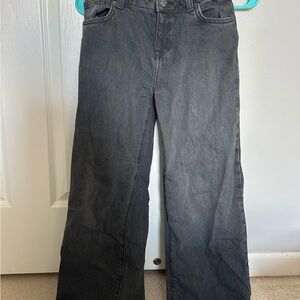 Cat & Jack Black Wide-Leg Kids Jeans